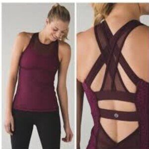 Lululemon Ready Set Sweat size 2 Raspberry